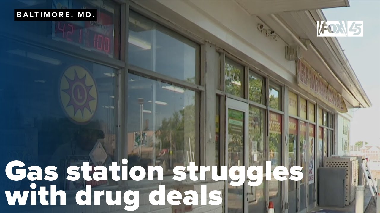 Baltimore gas station struggles with drug deals, manager and community at odds