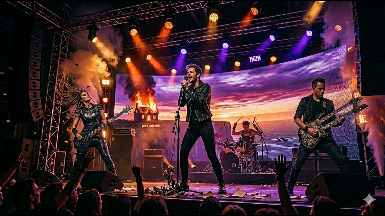 [Aftermath] – Official Lyric Video | Cinematic Pop Rock (Produced with Suno AI)