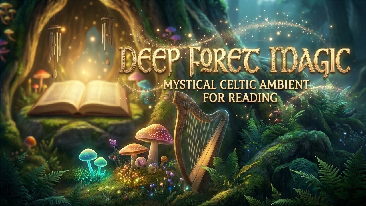 Deep Forest Magic | Mystical Celtic Ambient for Reading, Study & Deep Focus 🌿✨