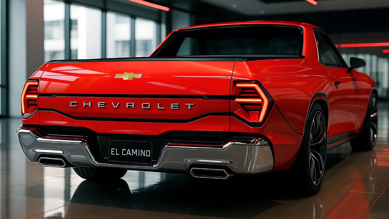 2026 Chevrolet El Camino Shocks Everyone with Its Bold New Design!
