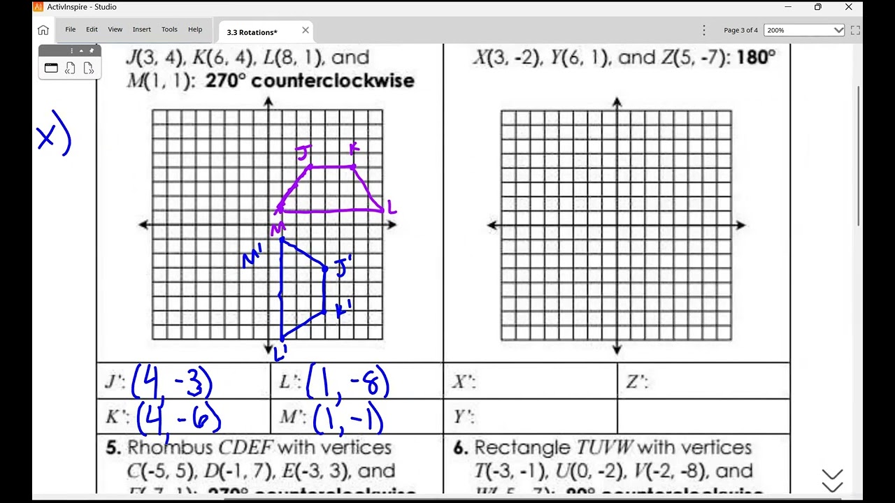 3.3 Rotations