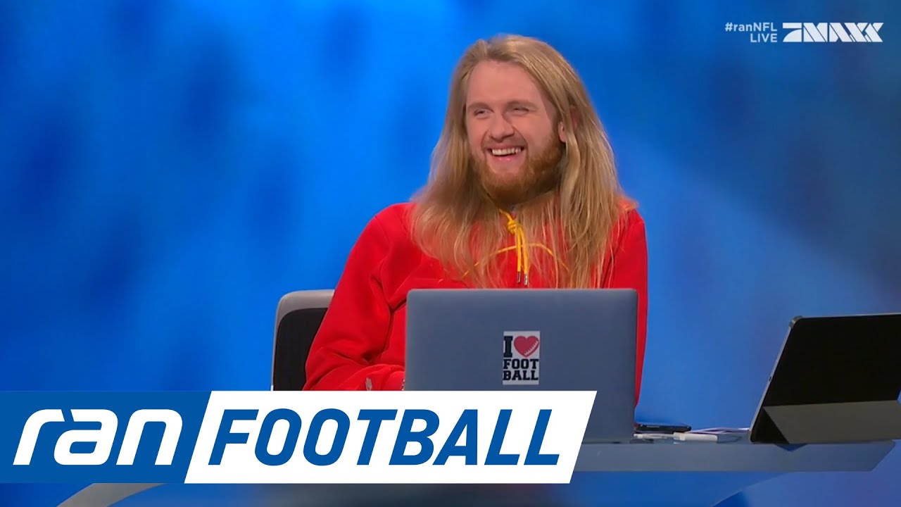 Drop it in! Icke bringt lustige Sprüche bei #ranNFL unter