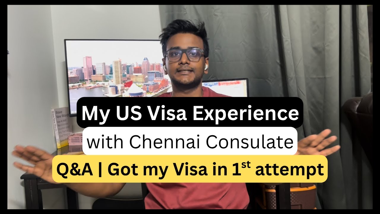 My 🇺🇸 US Visa Chennai B1/B2 Interview Experience | Visa Approved ✅ | Questions Asked and my answers