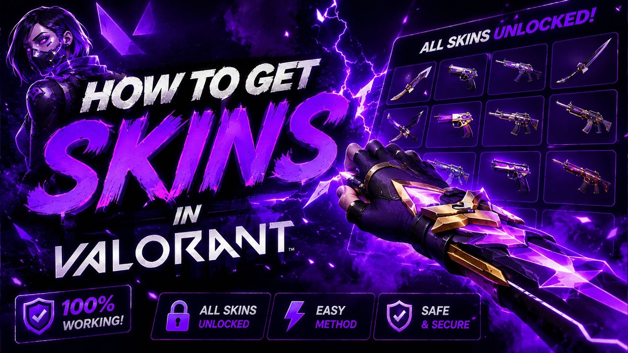BEST Way TO GET Valorant SKINS | NEW TUTORIAL [2026] | Free SKINS IN VALORANT [GUIDE]