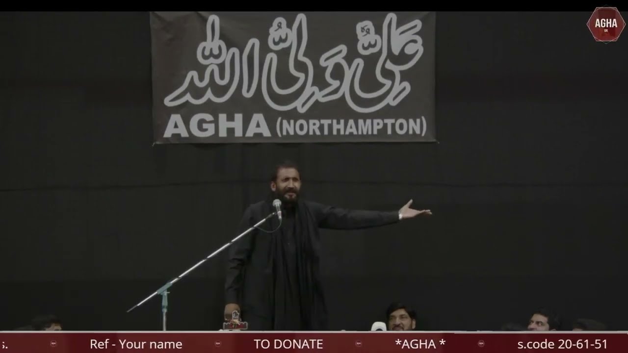 Europe's Largest Markazi Majlis 2022 - Habib Raza Haideri (Venike Tarar) - AGHA (Northampton)