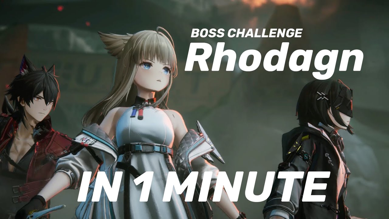 BOSS CHALLENGE | Rhodagn | Endmin, Lifeng, Chen & Xaihi (Arknights: Endfield BETA TEST)