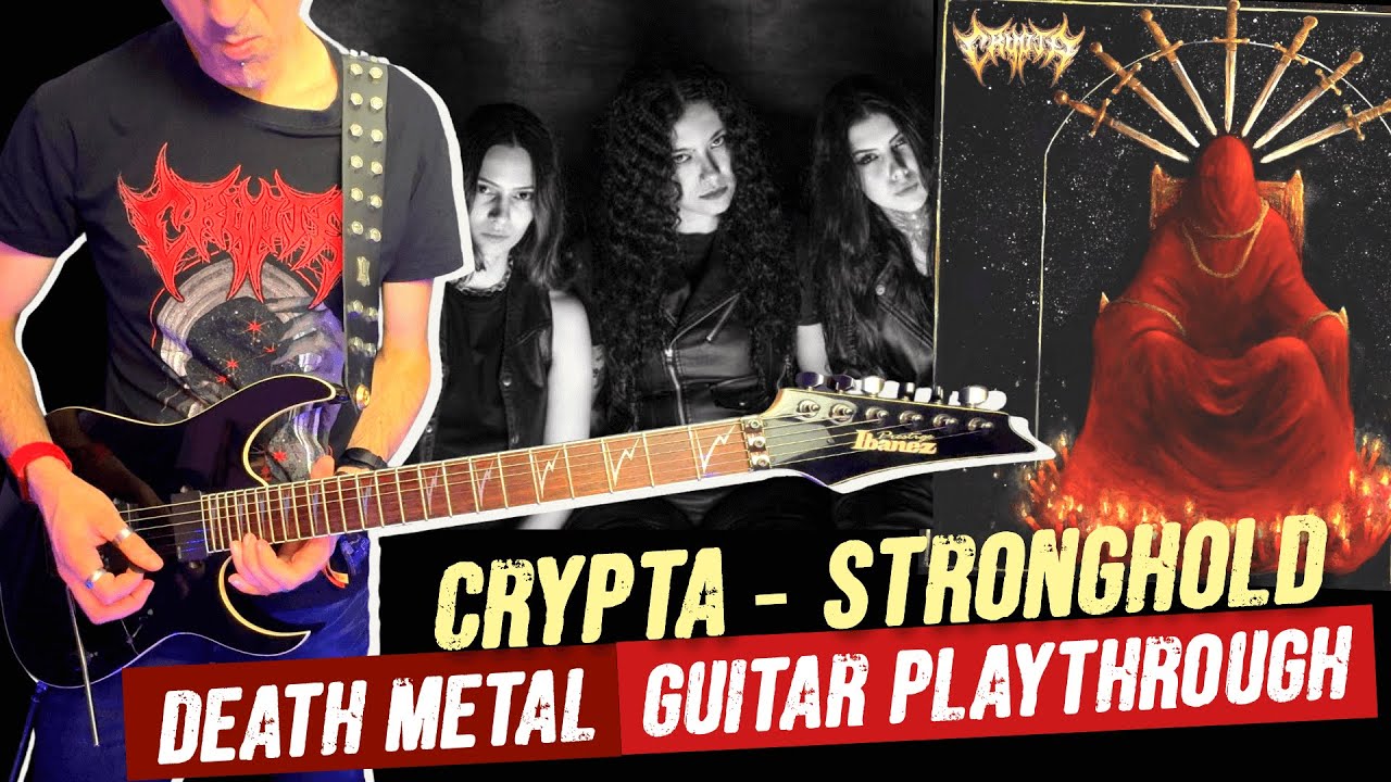 Crypta “Stronghold” Dual Guitar Cover | Death Metal Instrumental Playthrough