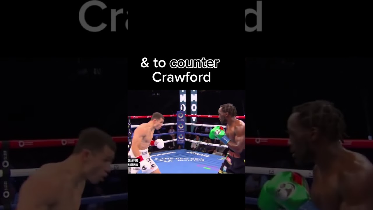 Madrimov's constant movement & setting traps against Crawford 