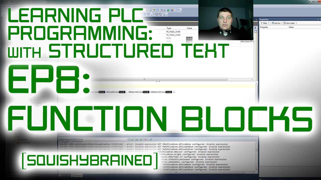 Learning PLCs with Structured Text - EP8 - Functions and Function Blocks