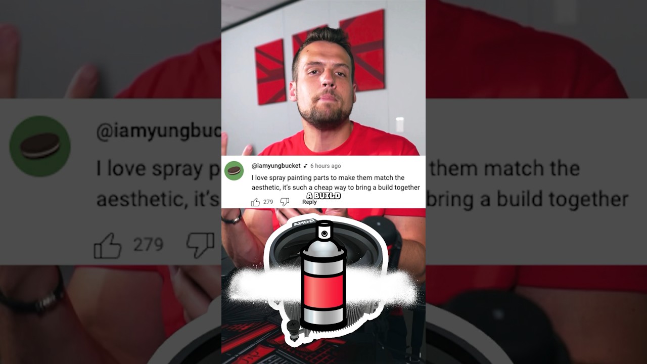 Spray Painting PC Parts Explained