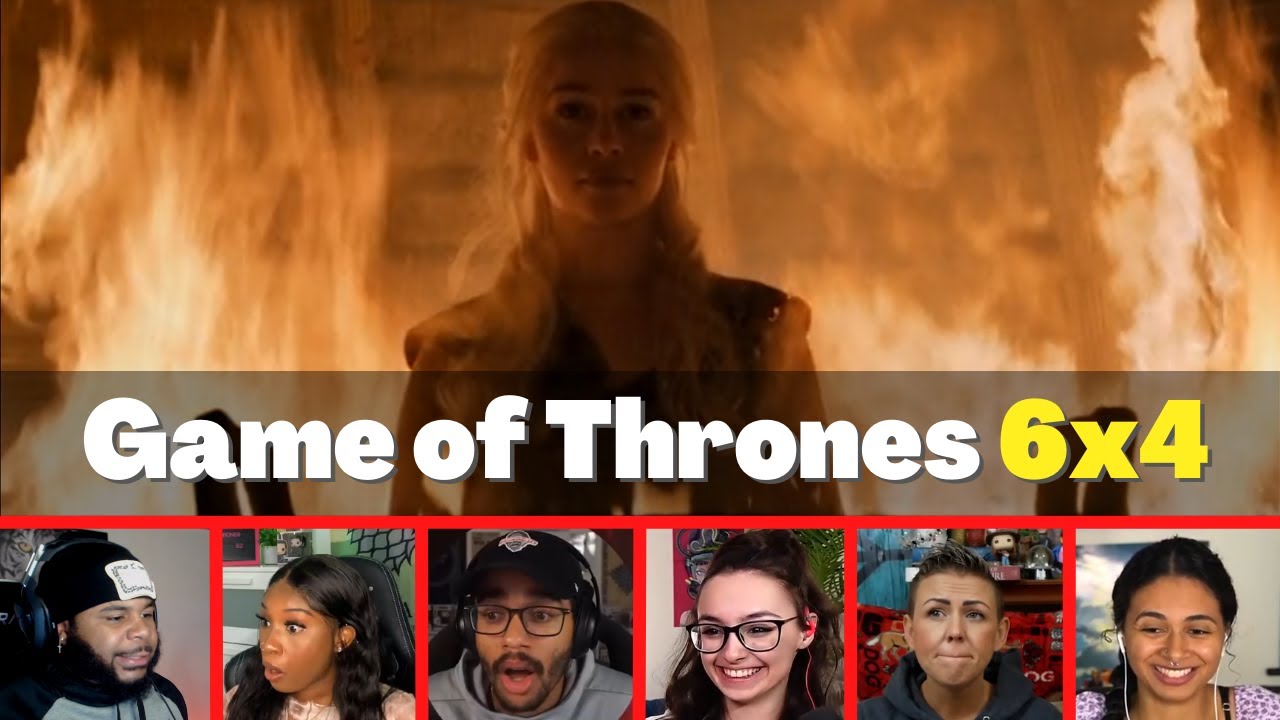 Reactors Reaction to DAENERYS TARGARYEN at VAES DOTHRAK | Game of Thrones 6x4 