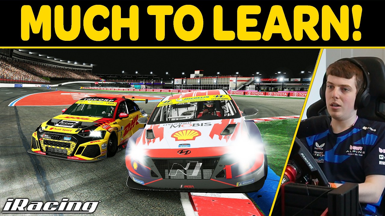 Моя первая гонка в классе TCR была просто ЖЕСТОКОЙ! iRacing TCR Challenge на трассе The Roval!