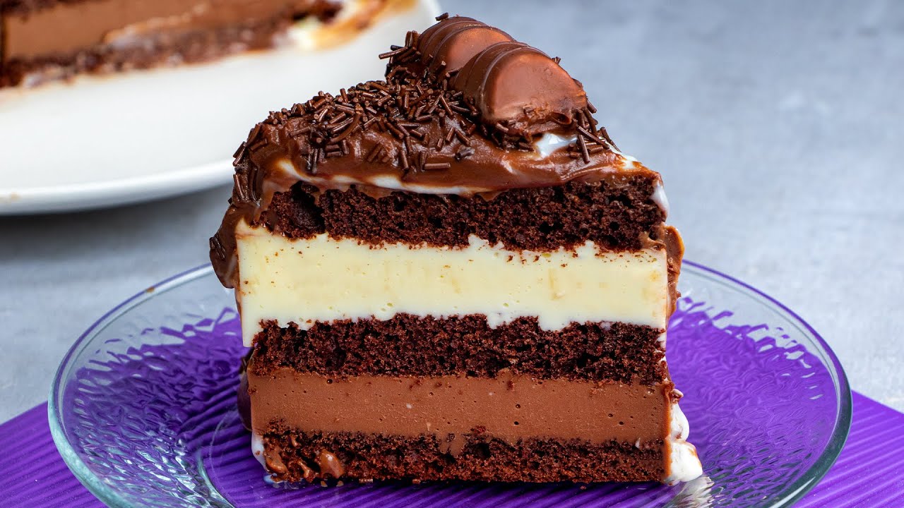 Un postre de chocolate, con el sabor del Kinder Bueno. |Cookrate-Español