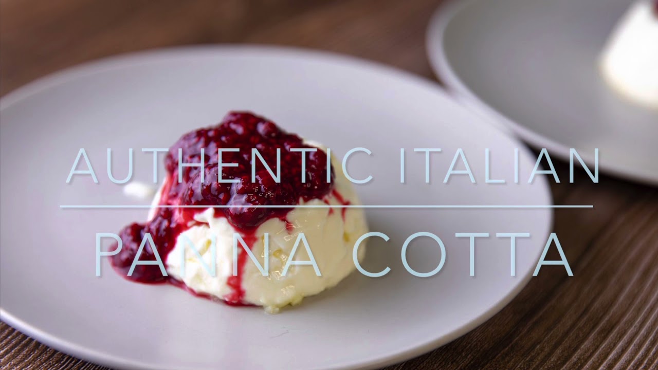 Authentic Italian Panna Cotta recipe (without gelatin)