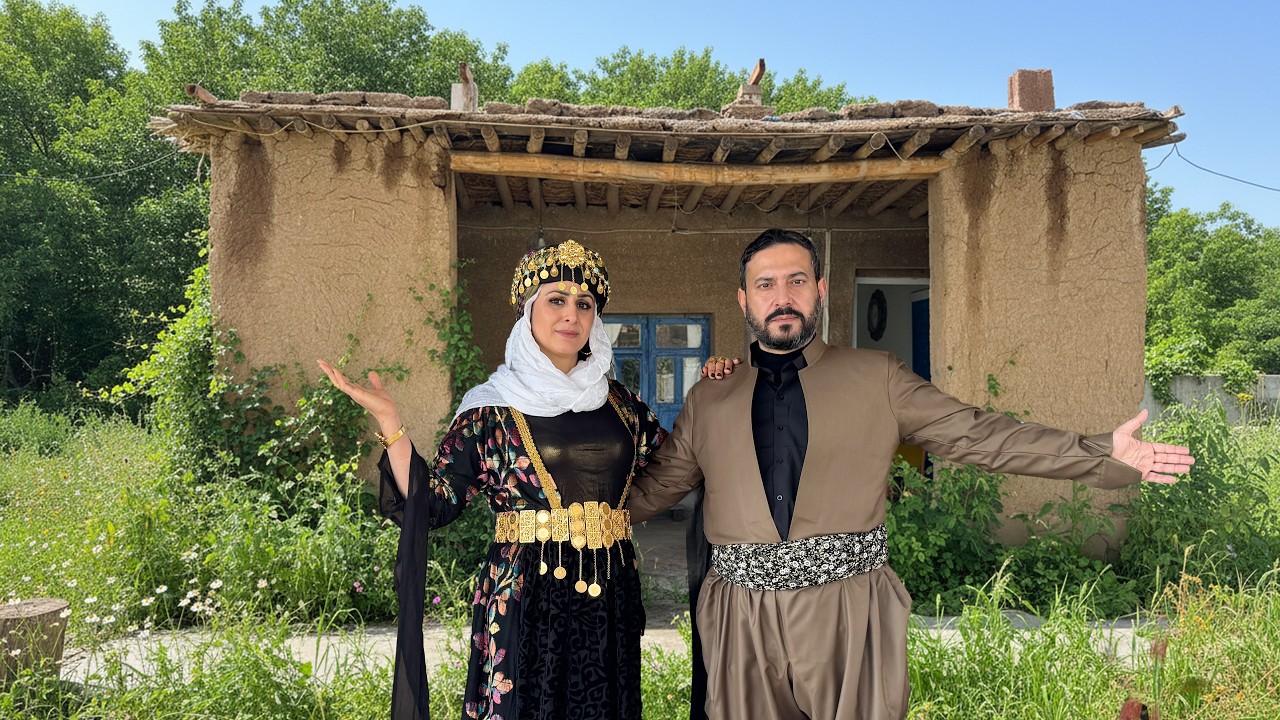 نوروز في القرية الكردية&hellip; أجمل دبكة كردية على الطبل 🔥