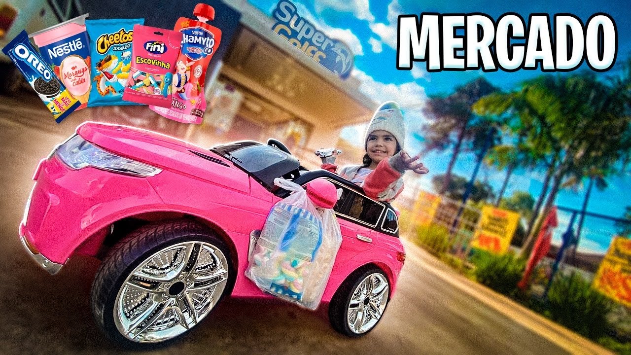FUI NO MERCADO DE LAND ROVER FAZER COMPRAS 😍🍓🥤🍩🍾