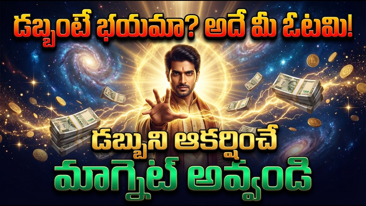 సులభంగా డబ్బుని ఆకర్షించే Money Magnet అవ్వండి |  దేనికీ భయపడే అవసరం లేదు | Become a Money Magnet