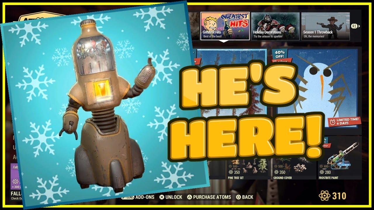 Обновление &laquo;Атомный магазин&raquo; (23 декабря 2025 г.) &mdash; Fallout 76