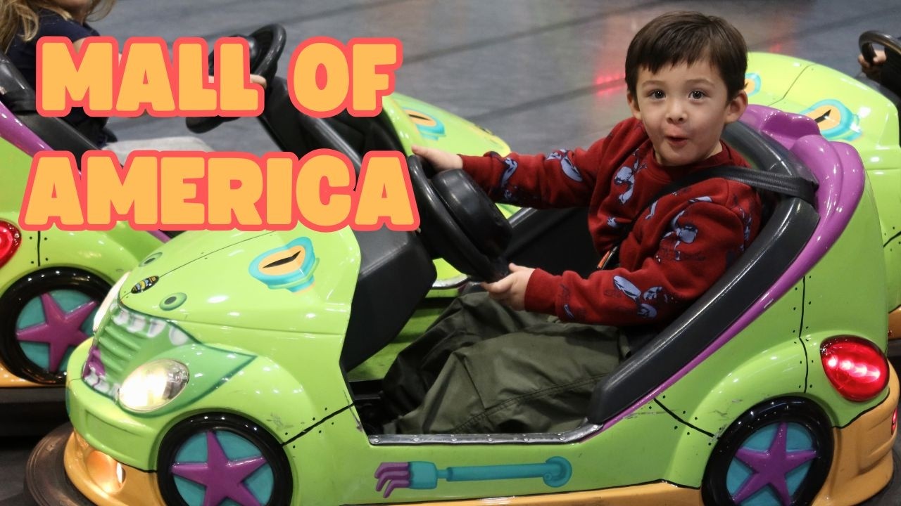 Riding Rides in the MALL OF AMERICA!