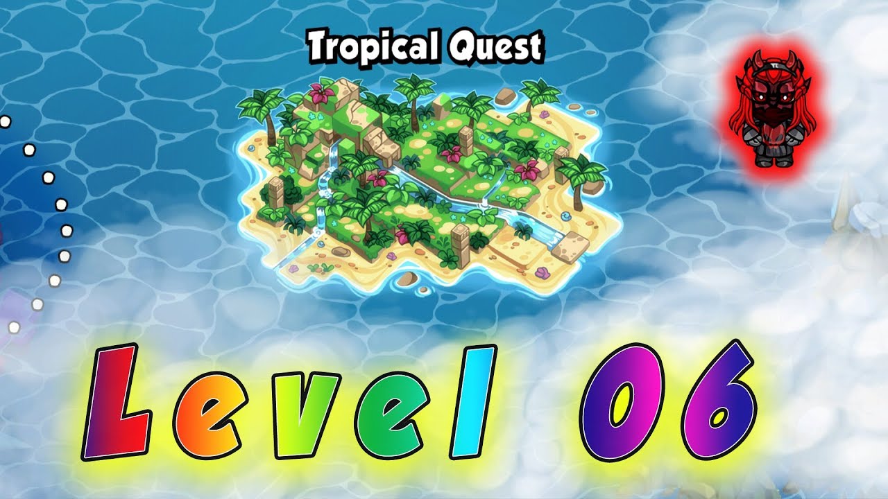 Bomber Friends - Tropical Quest - Level 06 ✅