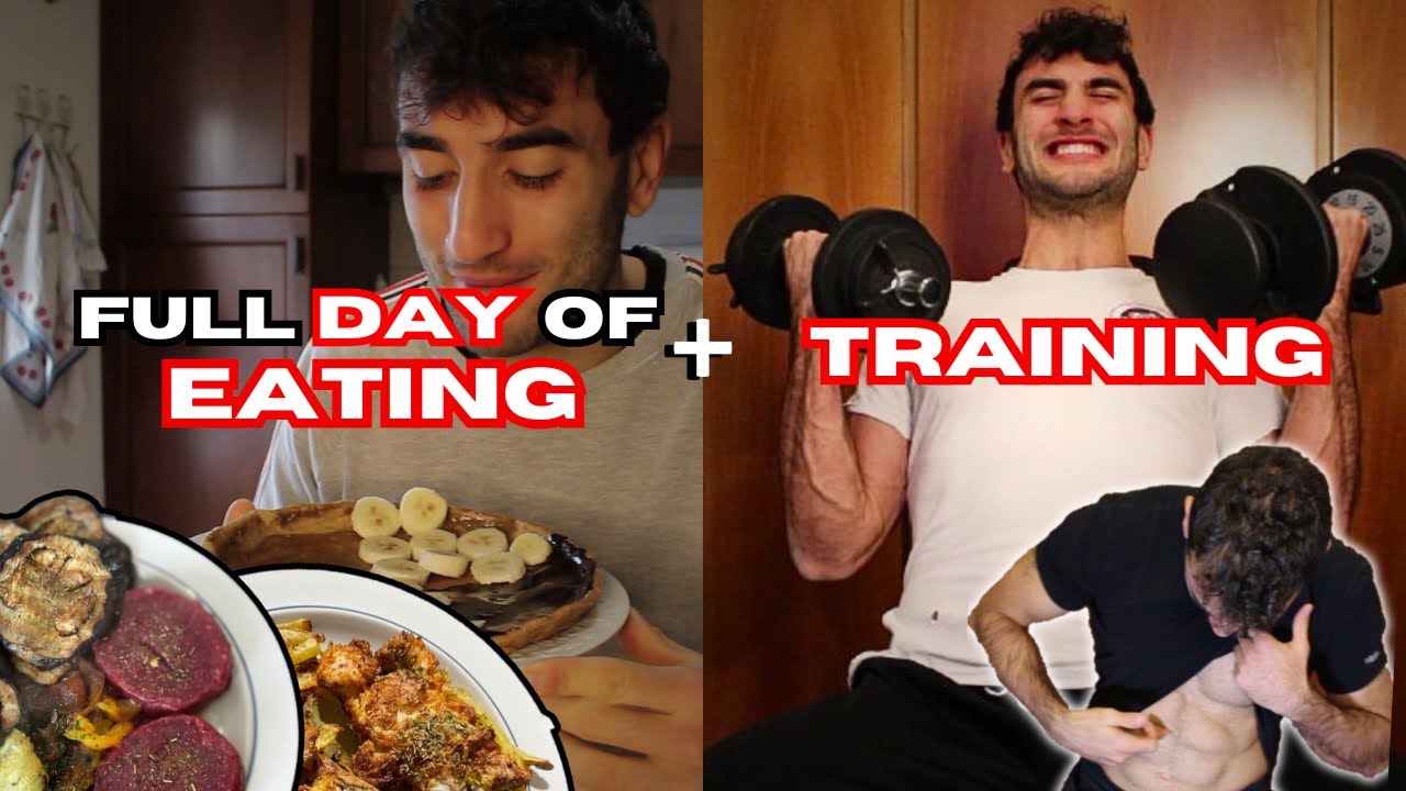 COSA MANGIO IN UN GIORNO IN MASSA | Full Day of Eating + Allenamento