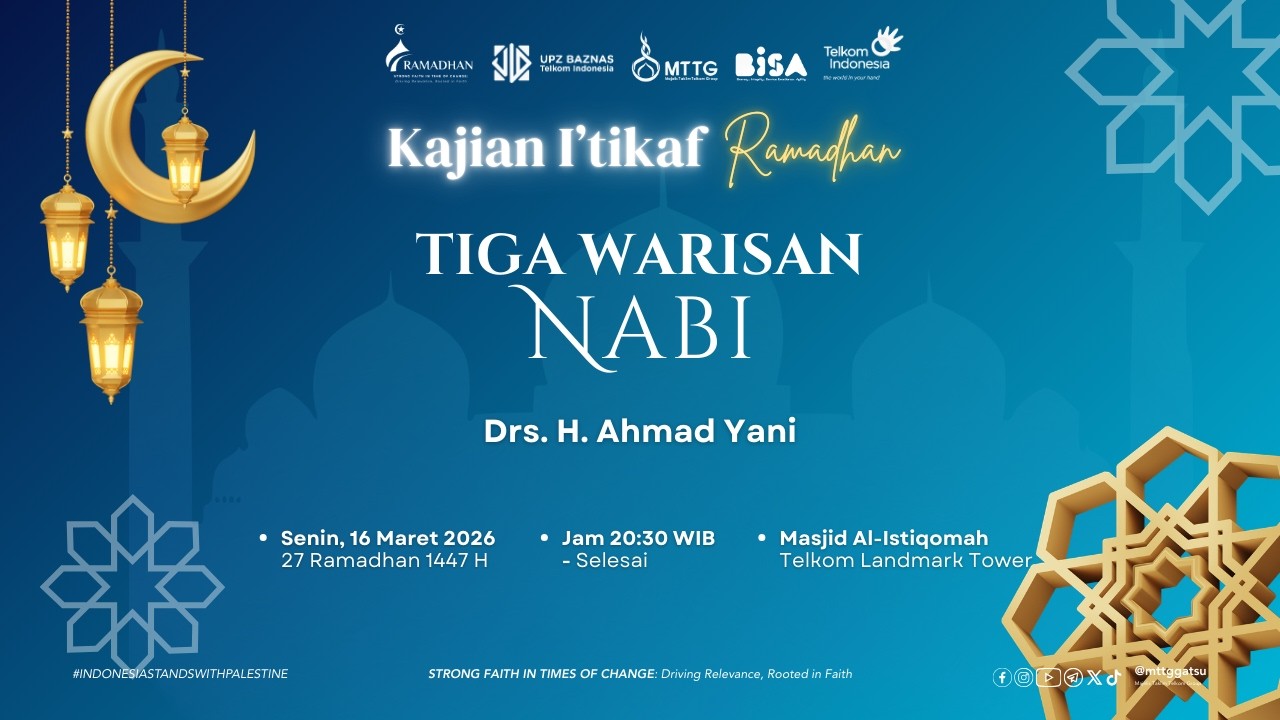 💻 [LIVE NOW]: KAJIAN I'TIKAF RAMADHAN 👤 Bersama: Drs. H. AHMAD YANI حَفِظَهُ اللهُ تَعَالىَ
