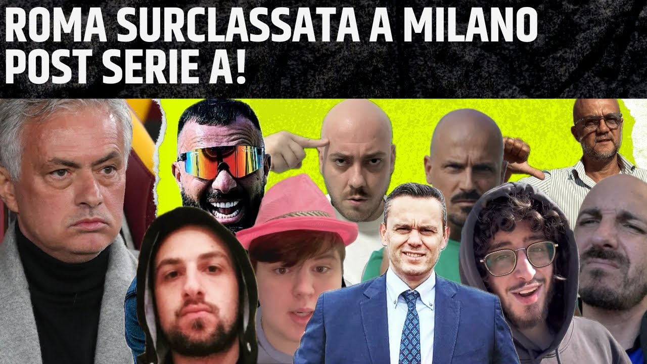 ROMA SURCLASSATA A MILANO! MOU OUT?!?!