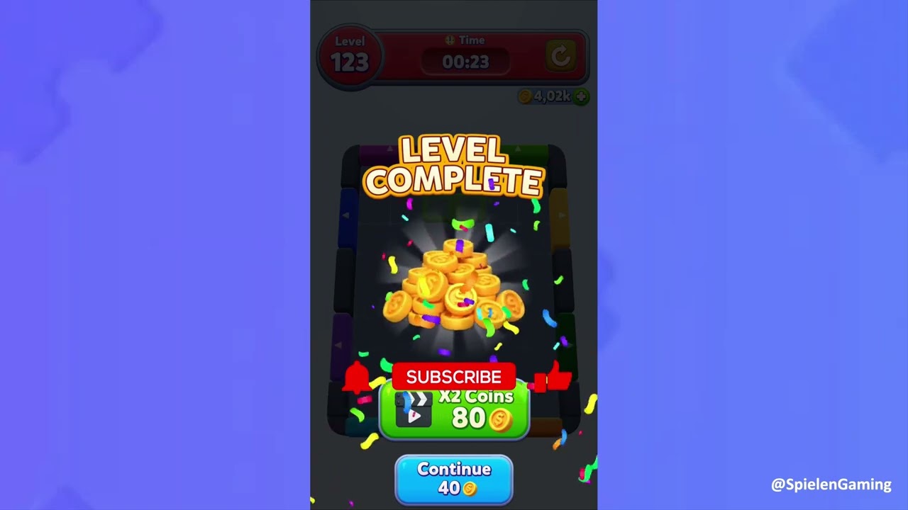 Color Block Jam Level 123 Solution Walkthrough