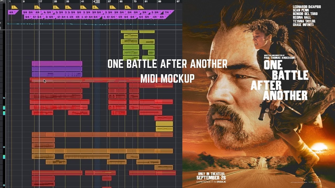 One Battle After Another - Main Theme - Orchestral Midi Mock-up