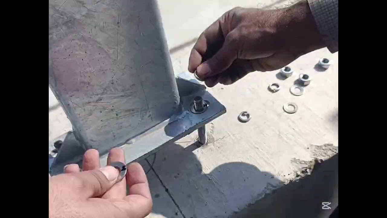 Washer Strength Testing of Solar Structure | 5.5 MW Solar Project 