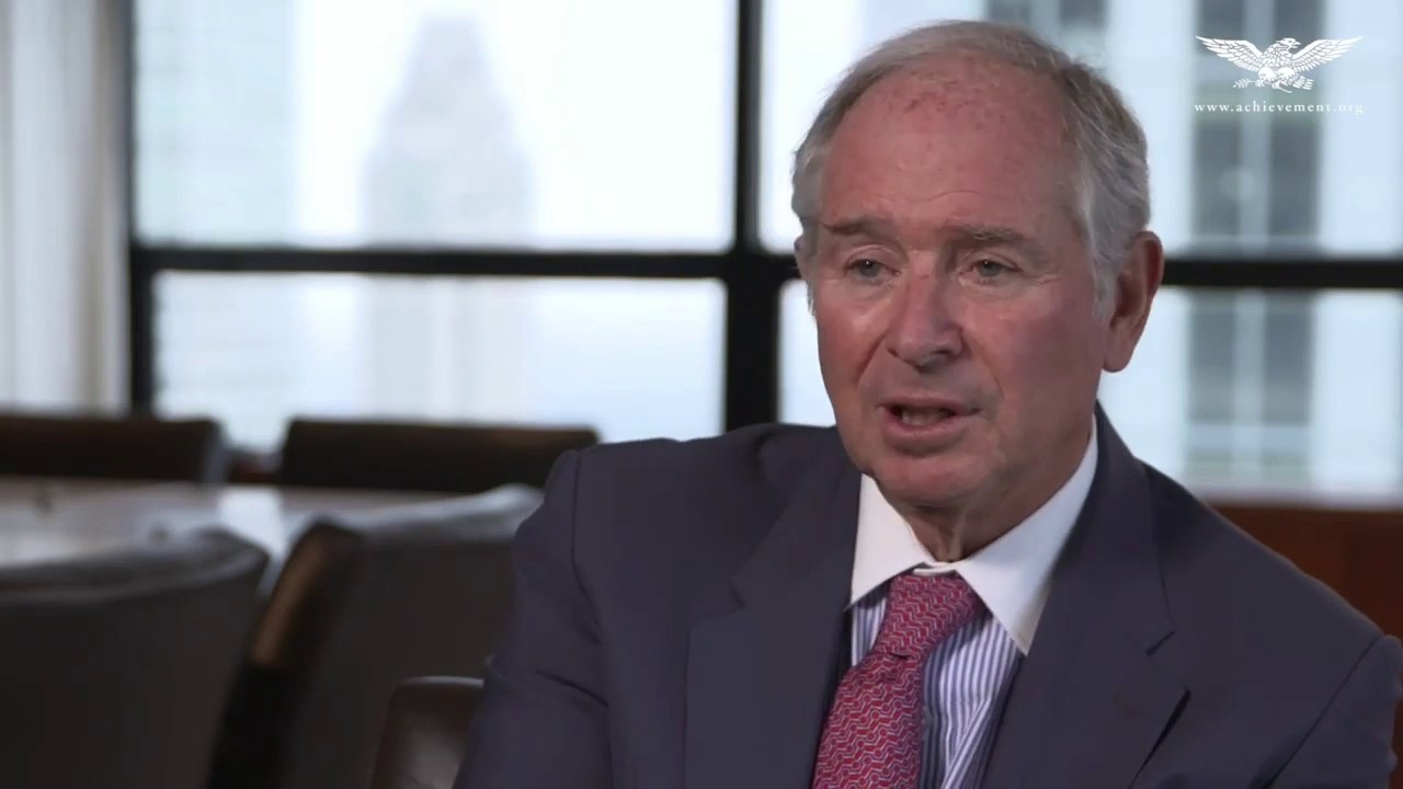 Stephen Schwarzman : Don't lose money