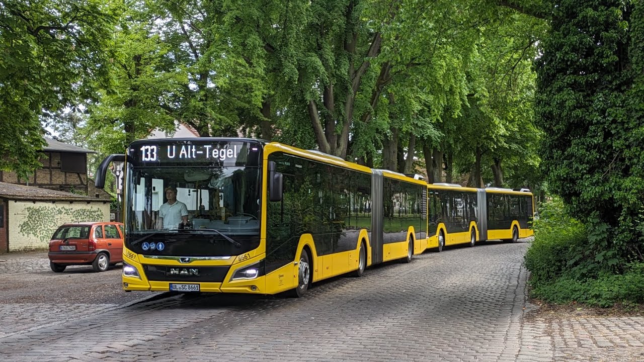 Berlin Bus|Aussetzermitfahrt #15 auf dem 133 von Alt-Heiligensee bis U Alt-Tegel