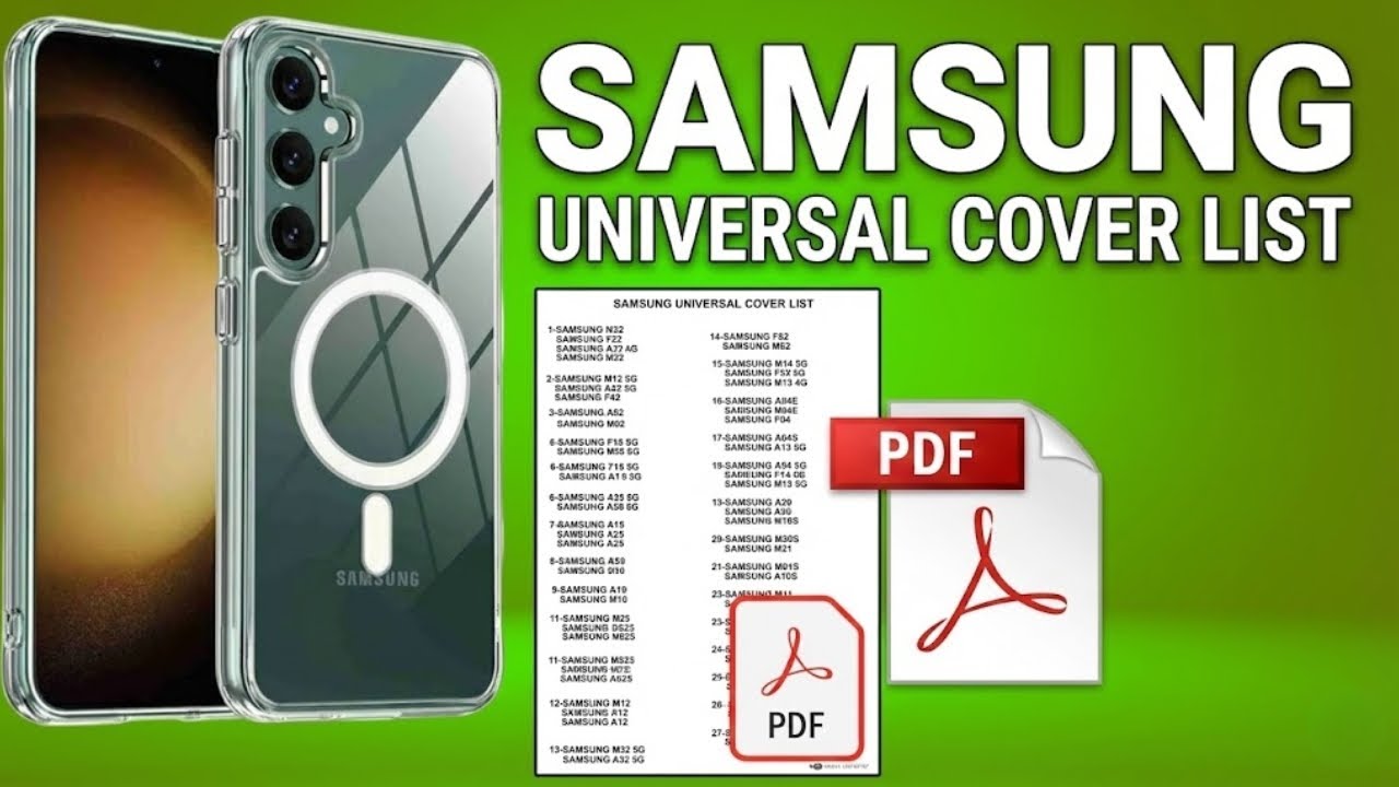 Samsung Universal Cover List | All Running Mobile Back Cover list 2026 | Universal Back Cover list