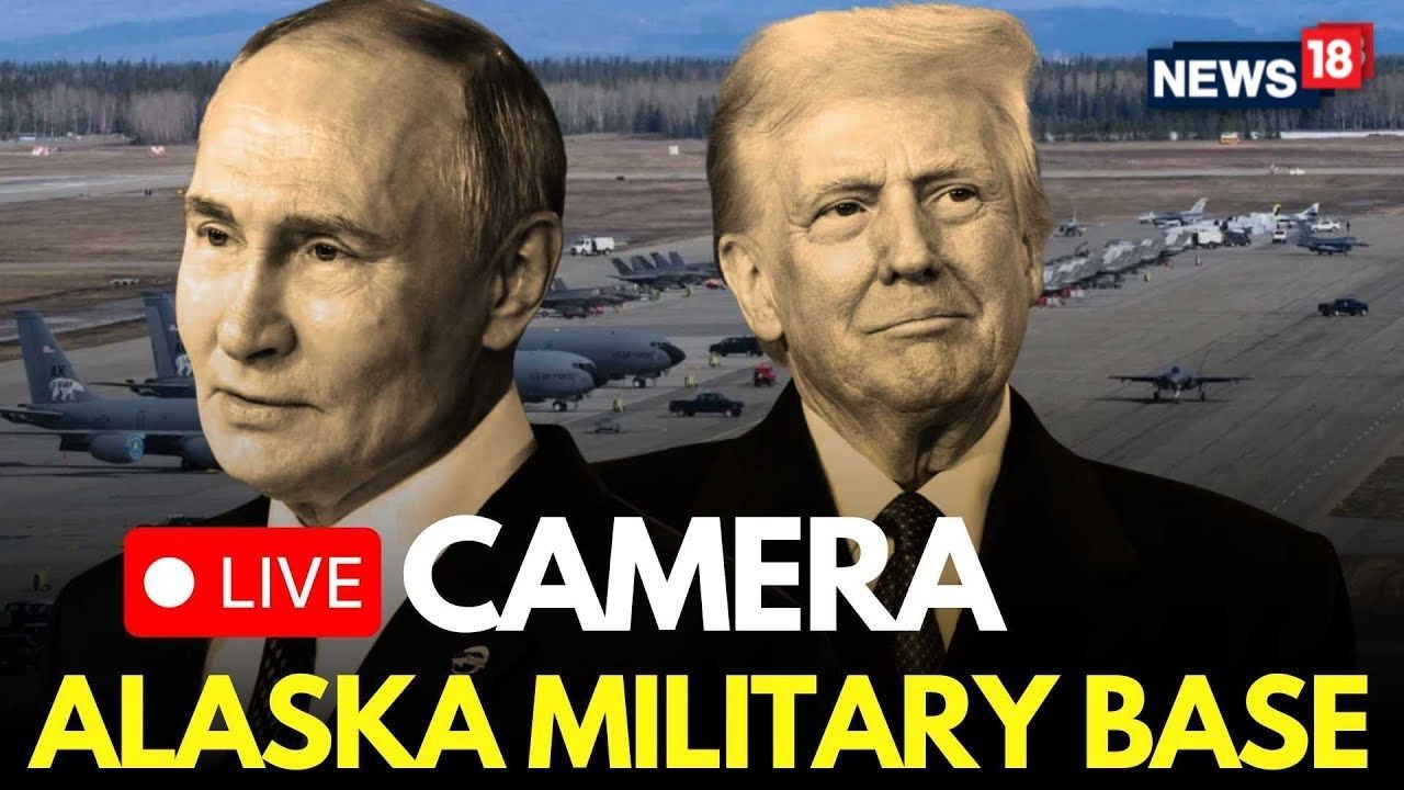 LIVE: First Look Of Alaska Summit Venue Ahead of Trump-Putin Meeting | Ukraine Ceasefire | N18G