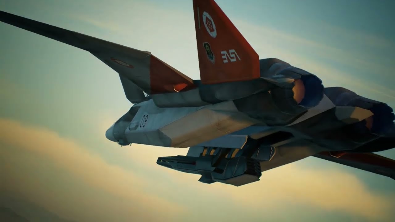 Dogfighting vs Mihaly and Sol Squadron - Ace Combat 7 Mission 18