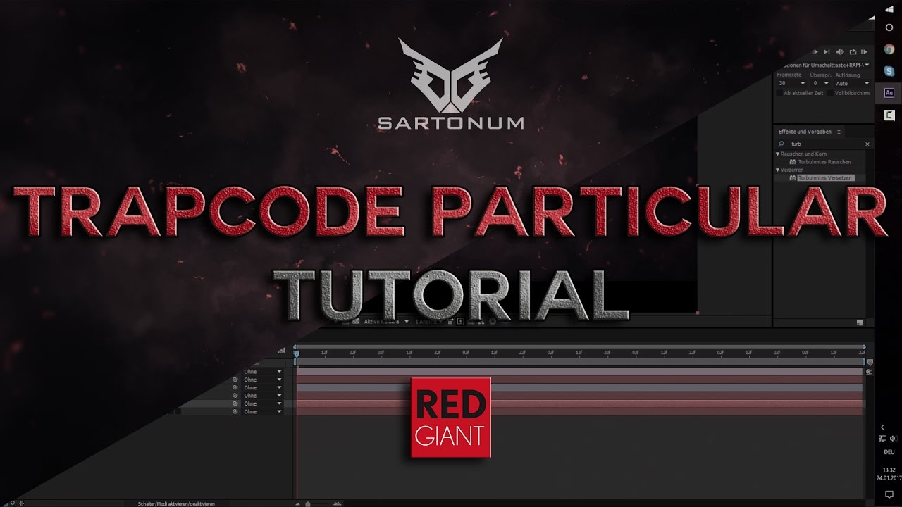 [GER] FANCY PARTICLES AND SMOKE - TUTORIAL | TRAPCODE PARTICULAR