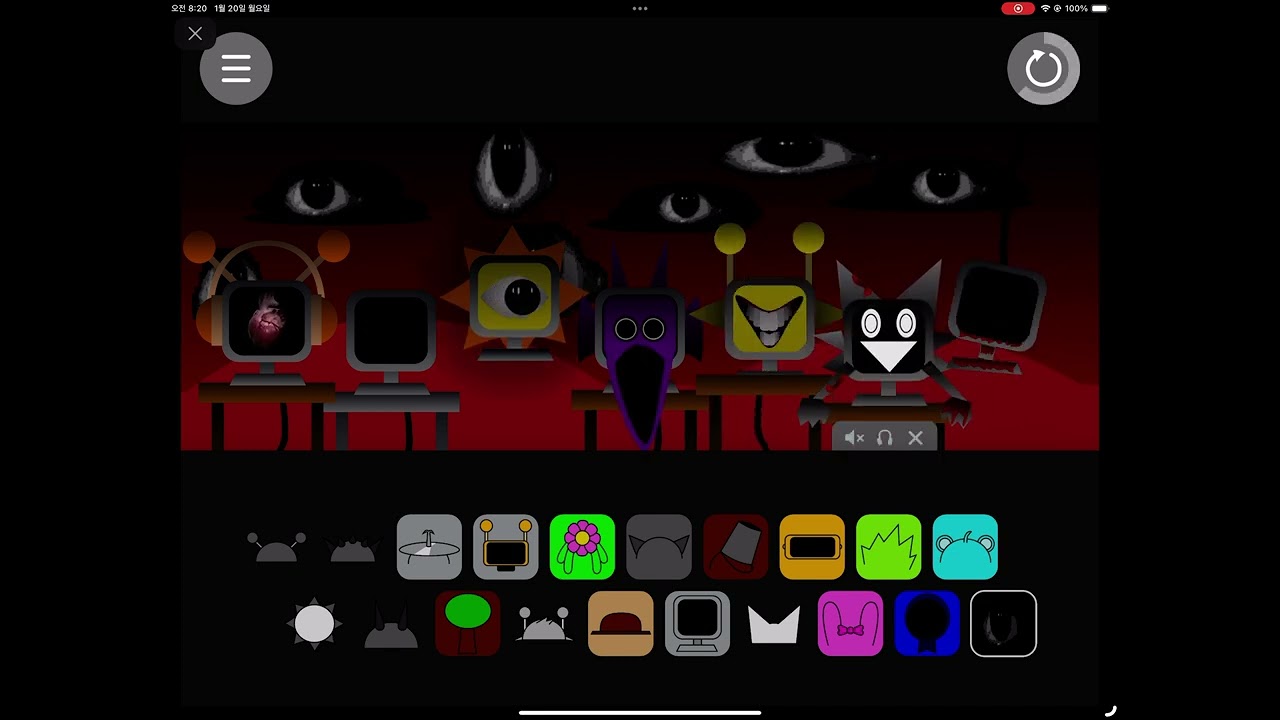 Sprunki컴퓨터 모드 2탄(#incredibox )
