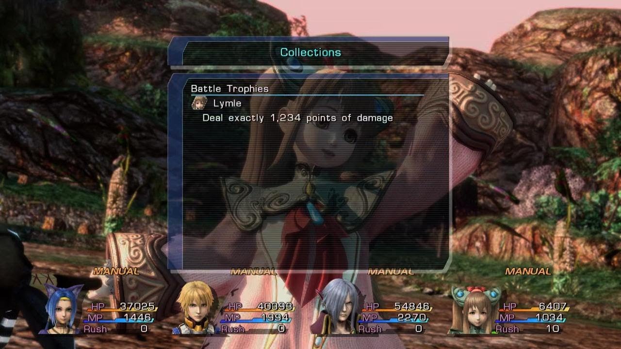 STAR OCEAN - THE LAST HOPE - 4K & Full HD Remaster Lymle Deal exactly 1,234 damage