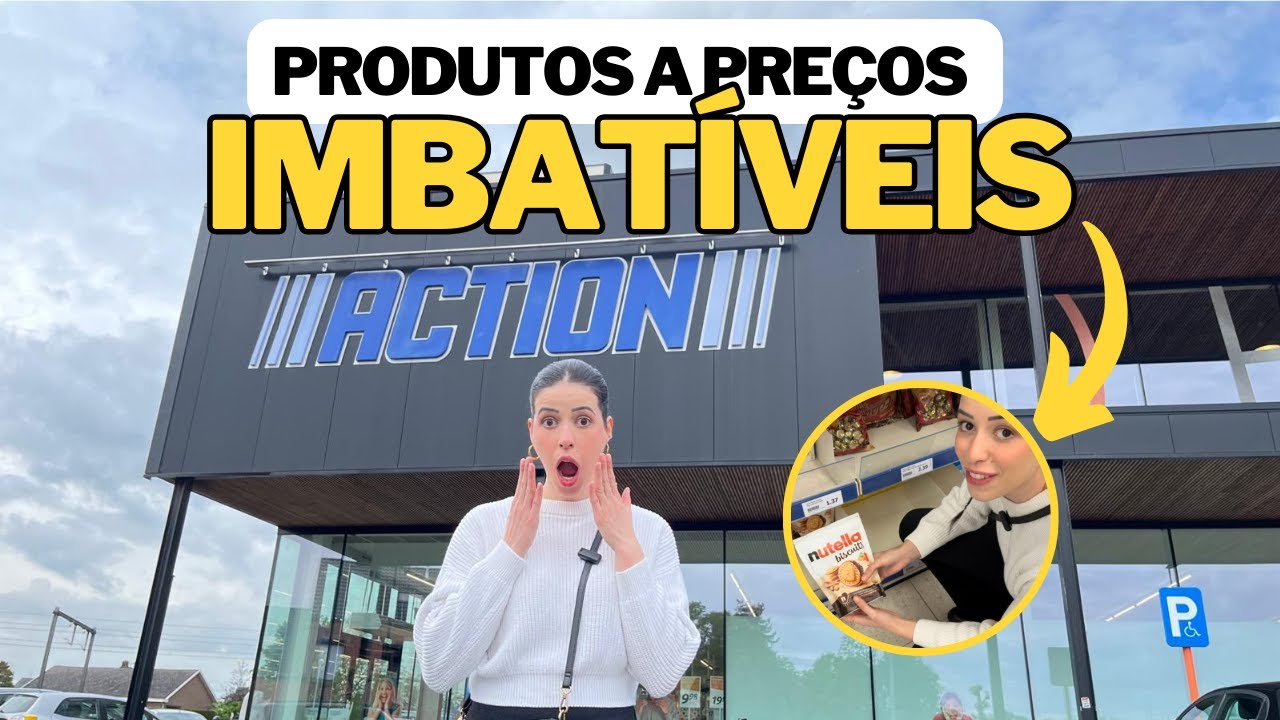 CONHECENDO A LOJA ACTION NA BÉLGICA 🇧🇪