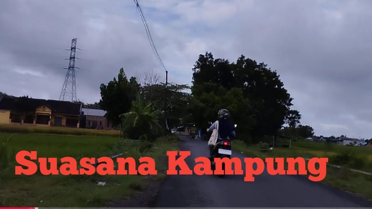 Menikmati Suasana Pagi di Kampung