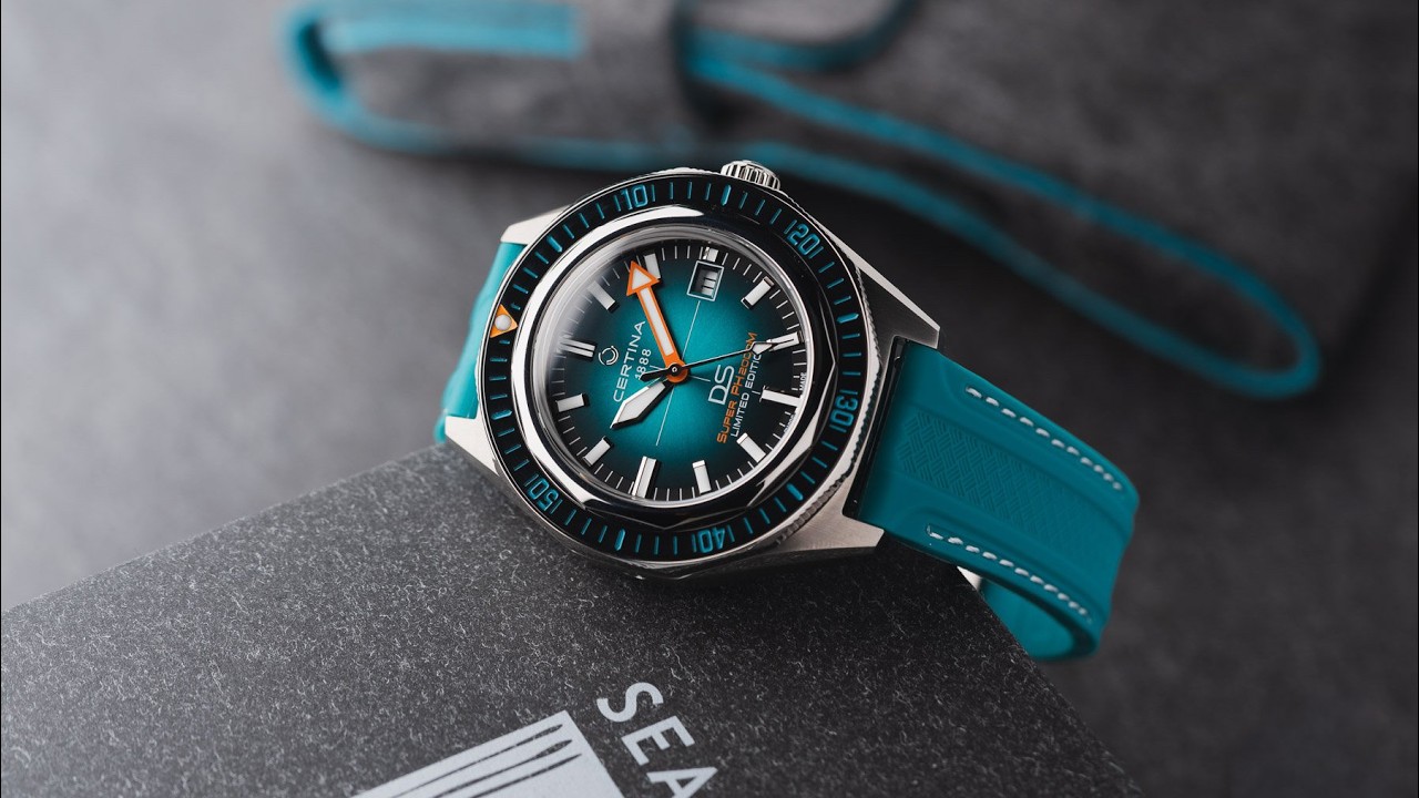 Кадры Certina DS Super PH2000M STC не предназначены для погружений на такую ​​глубину.