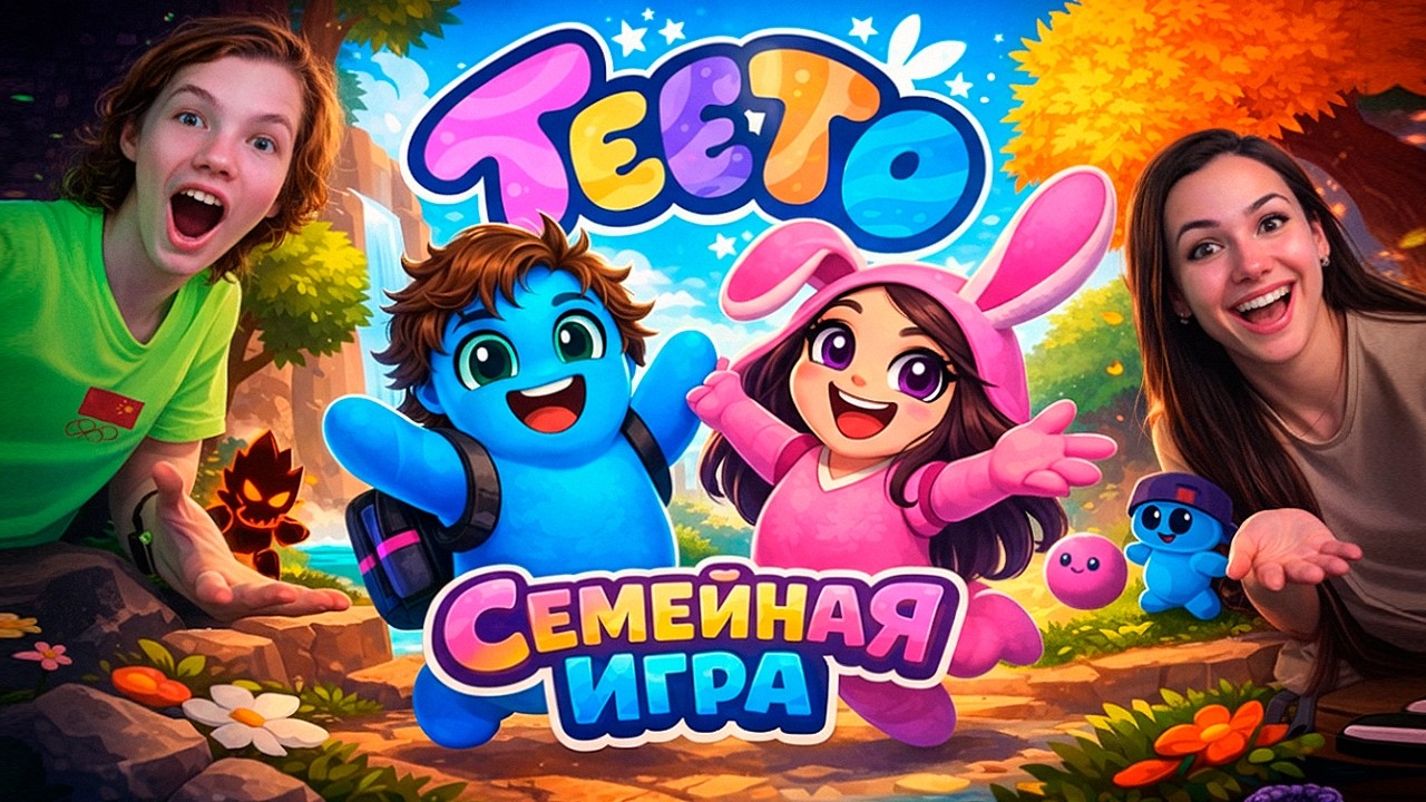 МЫ С СЫНОМ В ШОКЕ! 😱 Эта игра заменит Марио? | Teeto Demo