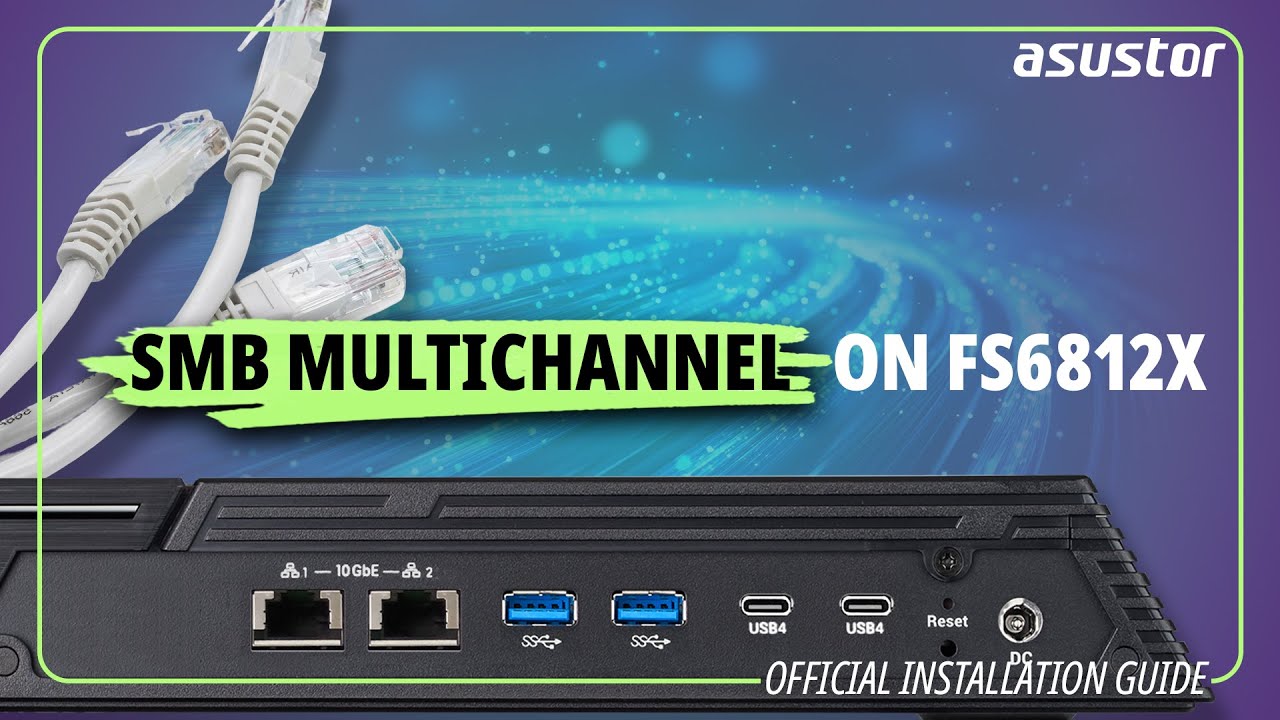 Getting SMB Multichannel Up and Running on your Flashstor 12 Pro Gen2 NAS