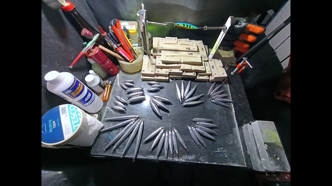 DIY JIG LURE MOLD | 100% HANDMADE |