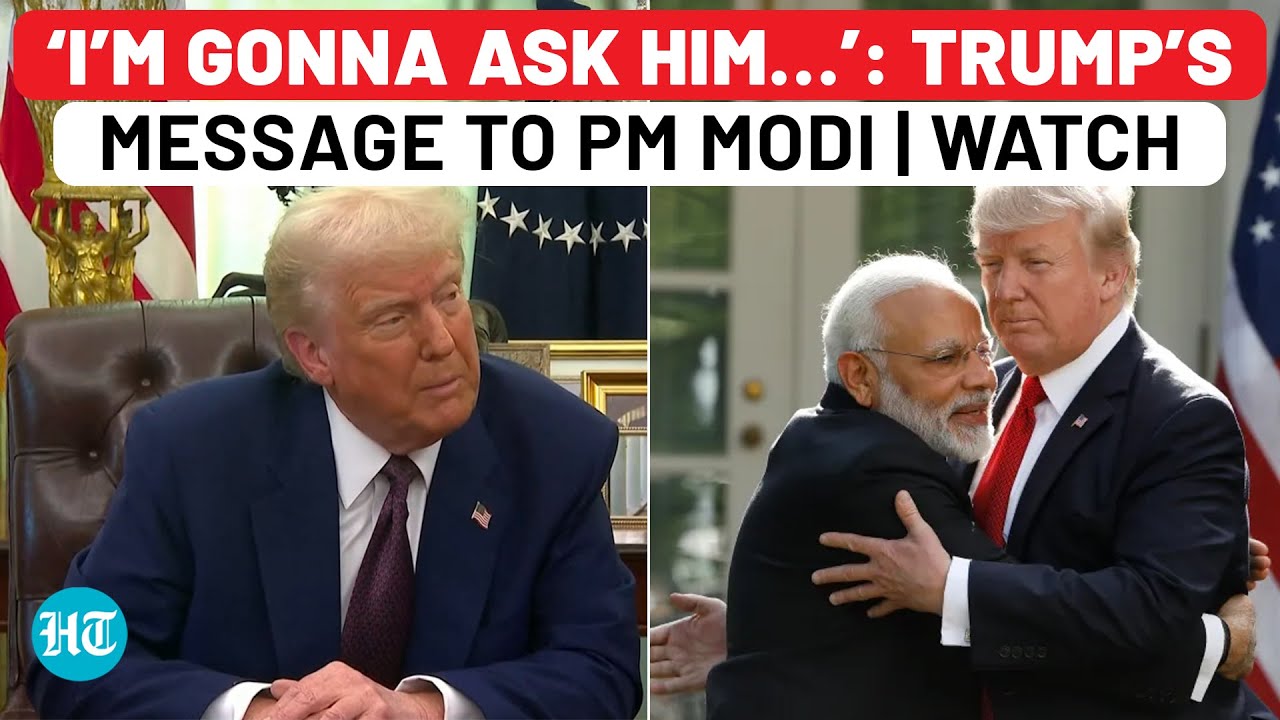 Minutes Before Meeting, Trump’s Message To PM Modi On Tariffs: ‘India Is a Very…’ | Modi Trump Meet