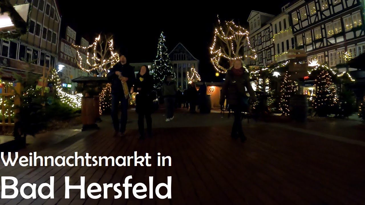Weihnachtsmarkt Bad Hersfeld - Germany | Christmas Market in Bad Hersfeld - GoPro Hero 8