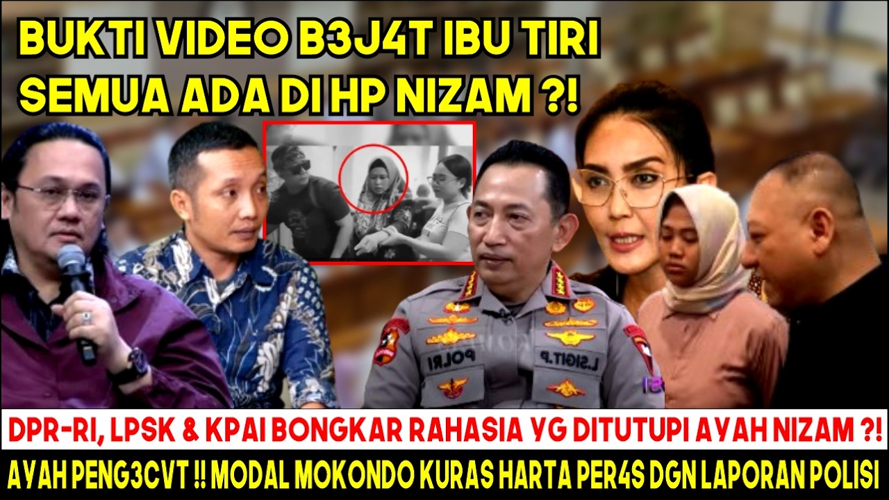 FARHAT BIKIN IBU T1RI N1Z4M D1HUKVM BER4T ?! AYAH N1Z4M BERK4CA2 T4KUT A1B NYA TERBONGK4R ?!