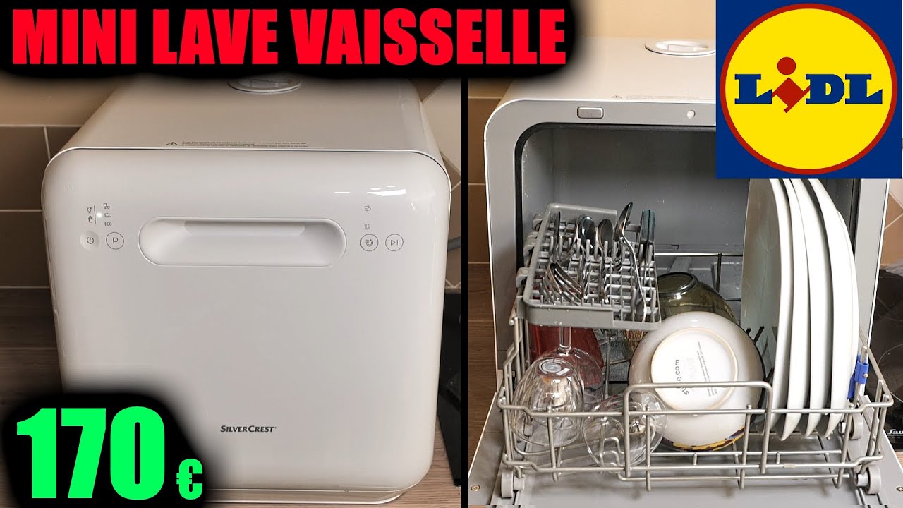 LIDL посудомоечная машина маленький компактный SILVERCREST SGW 860w