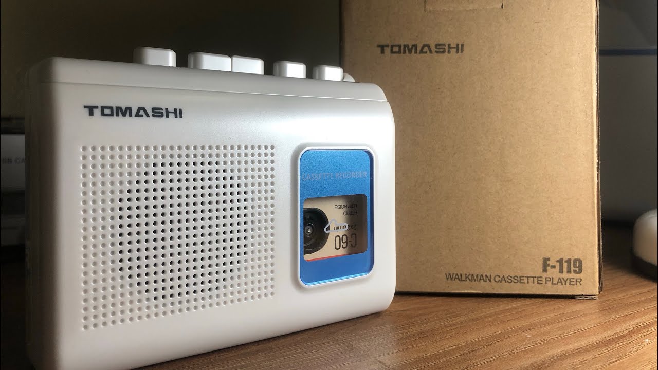 Review / Tocador e gravador de fita cassete TOMASHI F-119