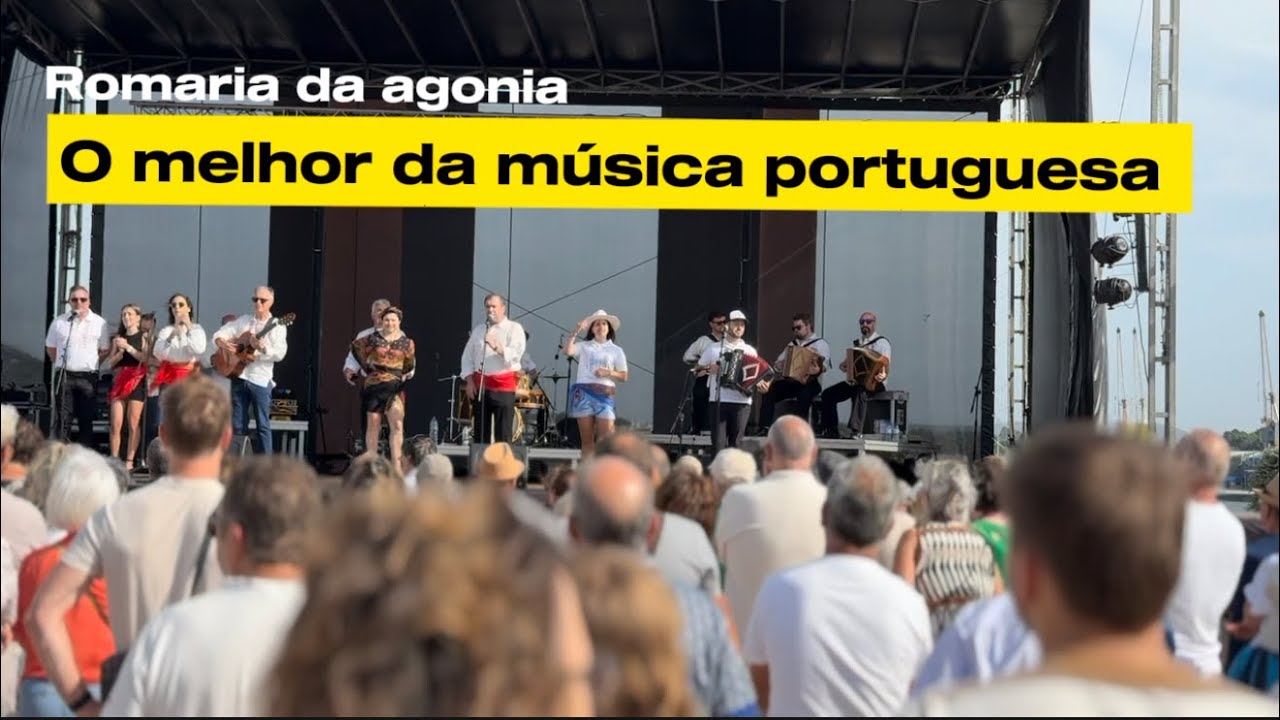 MÚSICA TÍPICA PORTUGUESA NA ROMARIA DA AGONIA 2025 